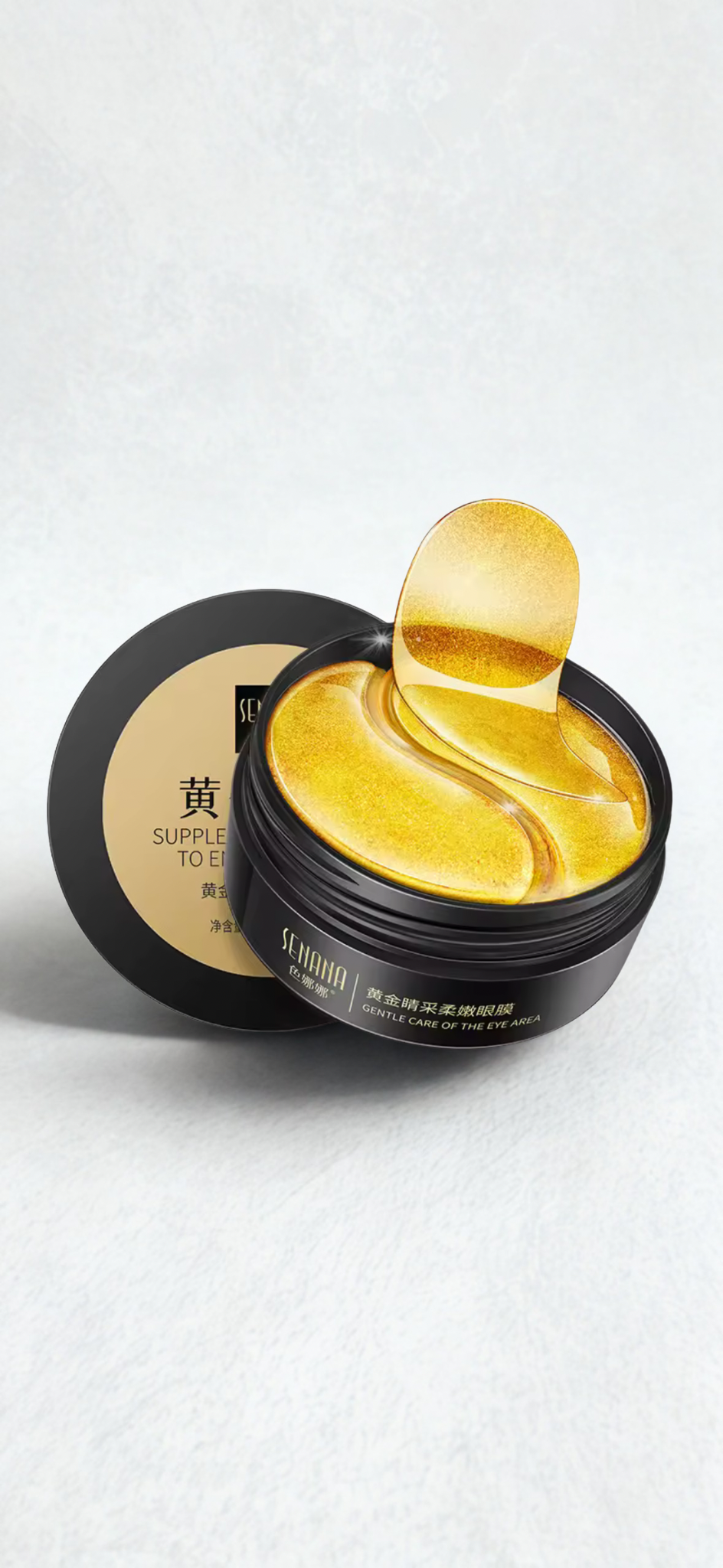 Masque Yeux Or 24K – Anti-Rides, Hydratation & Éclaircissant