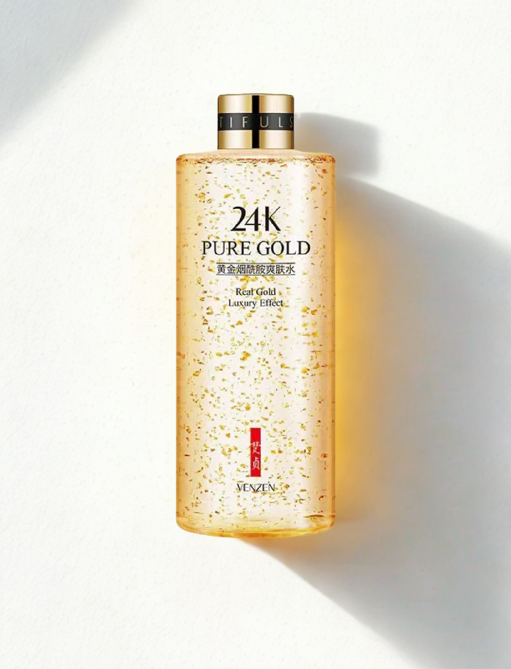 Lotion Tonique Éclat 24K – Niacinamide & Or Pur 300ml